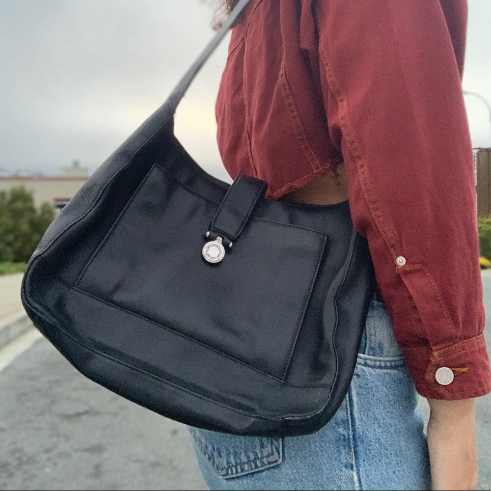 Saddle Style Leather Bag by Ralph Lauren Saddlers